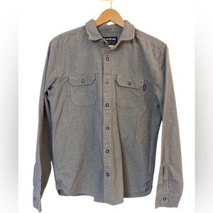 Y2K Vintage 90’s-00’s Dakine GRAY SPECKLED Men’s Button Down Size Medium